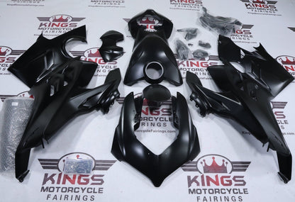 Ducati Panigale V4 Fairing Set (2022-2024) Satin Black at KingsMotorcycleFairings.com