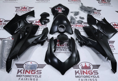 Ducati Panigale V4S Fairing Set (2022-2024) Satin Black at KingsMotorcycleFairings.com