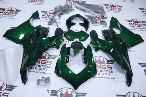 Ducati Panigale V4S Fairings (2018-2019) Green at KingsMotorcycleFairings.com