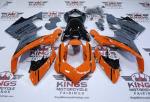 Ducati Panigale V4S Fairings (2018-2019) Orange, Gray, Black at KingsMotorcycleFairings.com