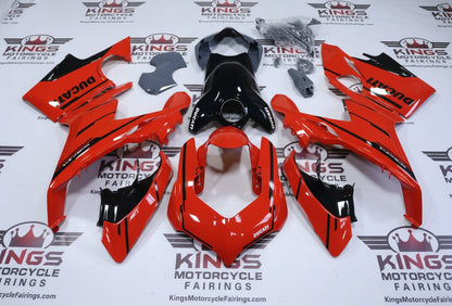 Ducati Panigale V4S Fairings (2018-2019) Red, Black, Gray at KingsMotorcycleFairings.com