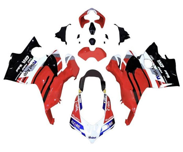 Ducati Panigale V4S Fairings (2018-2019) Red, Black, White, Blue at KingsMotorcycleFairings.com