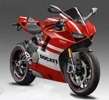 Ducati Panigale V4S Fairing Kit (2018-2019) Red, White Stripes at KingsMotorcycleFairings.com