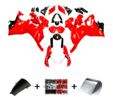 Ducati Panigale V4S Fairing Set (2018-2019) Red, White, Black at KingsMotorcycleFairings.com