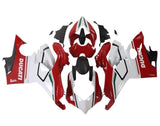 Ducati Panigale V4S Fairings (2018-2019) Red, White, Green at KingsMotorcycleFairings.com