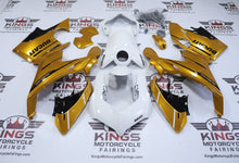 Ducati Panigale V4S Fairings (2018-2019) White, Gold, Black at KingsMotorcycleFairings.com