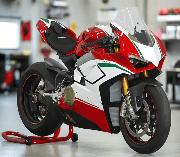Ducati Panigale V4S Fairings (2018-2019) White, Red, Green, Black at KingsMotorcycleFairings.com