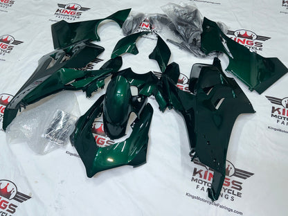 Ducati Panigale V4S Fairings (2020-2021) Green Candy from KingsMotorcycleFairings.com