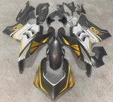 Ducati Panigale V4S Fairings (2020-2021) Matte Black, Gold, White from KingsMotorcycleFairings.com