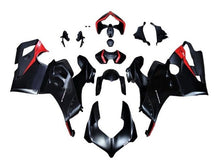 Ducati Panigale V4S Fairing set (2020-2021) Matte Black, Red at KingsMotorcycleFairings.com