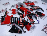 Ducati Panigale V4S Fairings (2020-2021) Red, Black Aruba from KingsMotorcycleFairings.com