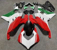 Ducati Panigale V4S Fairings (2020-2021) Red, White, Green at KingsMotorcycleFairings.com