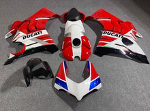 Ducati Panigale V4S Fairing set (2020-2021) White, Red, Blue at KingsMotorcycleFairings.com