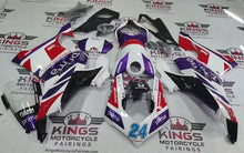 Ducati Panigale V4S Fairings (2020-2021) White, Red, Purple Pramac from KingsMotorcycleFairings.com