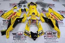 Ducati Panigale V4S Fairings (2020-2021) Yellow Lenovo from KingsMotorcycleFairings.com