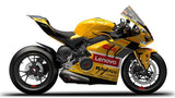 Ducati Panigale V4S Fairings (2022-2024) Yellow, Red, Lenovo at KingsMotorcycleFairings.com