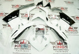 Ducati SuperSport 950 Fairing Kit (2021-2024) White, Black Gloss from KingsMotorcycleFairings.com