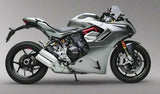 Ducati SuperSport 950S Fairing Set (2021-2024) Silver Metallic at KingsMotorcycleFairings.com