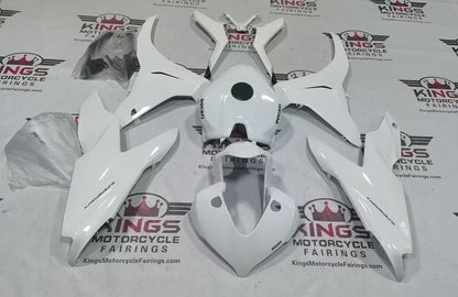 Ducati Supersport 939 Fairing Kit (2017-2021) All White at KingsMotorcycleFairings.com