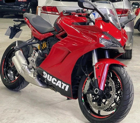 Ducati Supersport 939 Fairings (2017-2021) Red, Black, White at KingsMotorcycleFairings.com