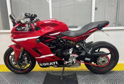 Ducati Supersport 939 Fairings (2017-2021) Red, White Stripe at KingsMotorcycleFairings.com