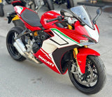 Ducati Supersport 939 Fairings (2017-2021) Red, White, Green Stripe at KingsMotorcycleFairings.com