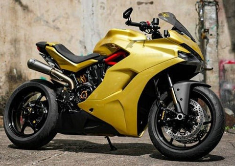 Ducati Supersport 939S Fairings (2017-2021) Gold at KingsMotorcycleFairings.com