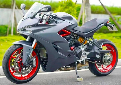 Ducati Supersport 939S Fairings (2017-2021) Matte Black at KingsMotorcycleFairings.com