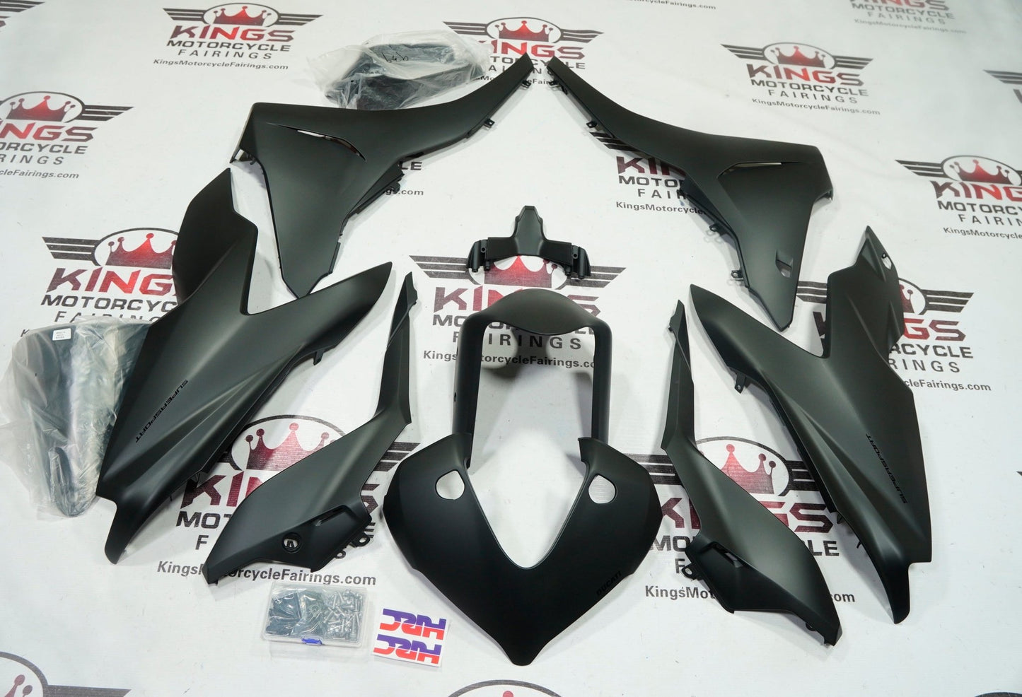 Ducati Supersport 939S Fairing Set (2017-2021) Matte Black at KingsMotorcycleFairings.com