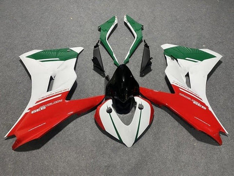 Ducati Supersport 939S Fairings (2017-2021) Red, White, Green at KingsMotorcycleFairings.com