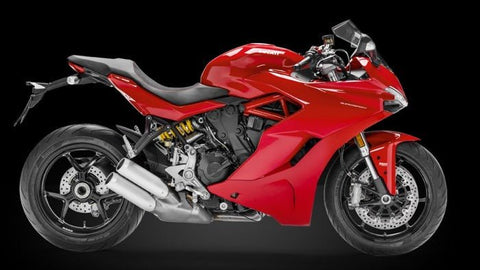Ducati Supersport 939S Fairings (2017-2021) Red at KingsMotorcycleFairings.com