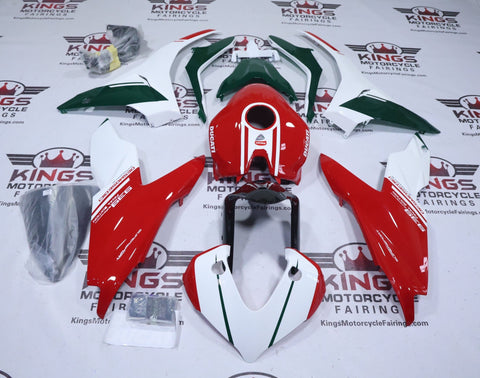 Ducati Supersport 939S Fairings (2017-2021) White, Red, Green at KingsMotorcycleFairings.com