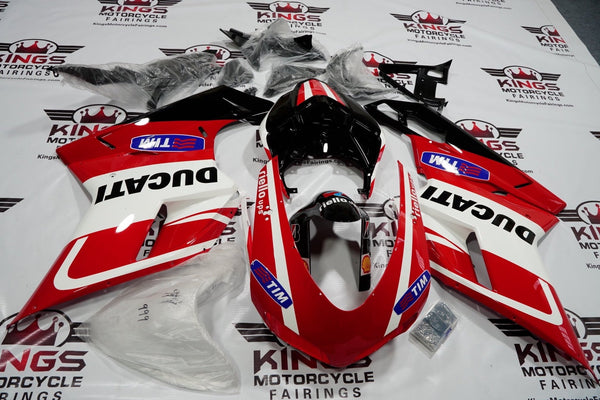 Ducati 1098 Fairing Kit (2007-2012) Red, White, Black, Blue Tim at KingsMotorcycleFairings.com