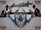 Ducati 1199 (2011-2014) White, Blue, Red & Black Martini Fairings at KingsMotorcycleFairings.com
