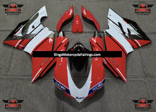 Ducati 1299 Fairings (2015-2020) Red, White, Black Stripe at KingsMotorcycleFairings.com