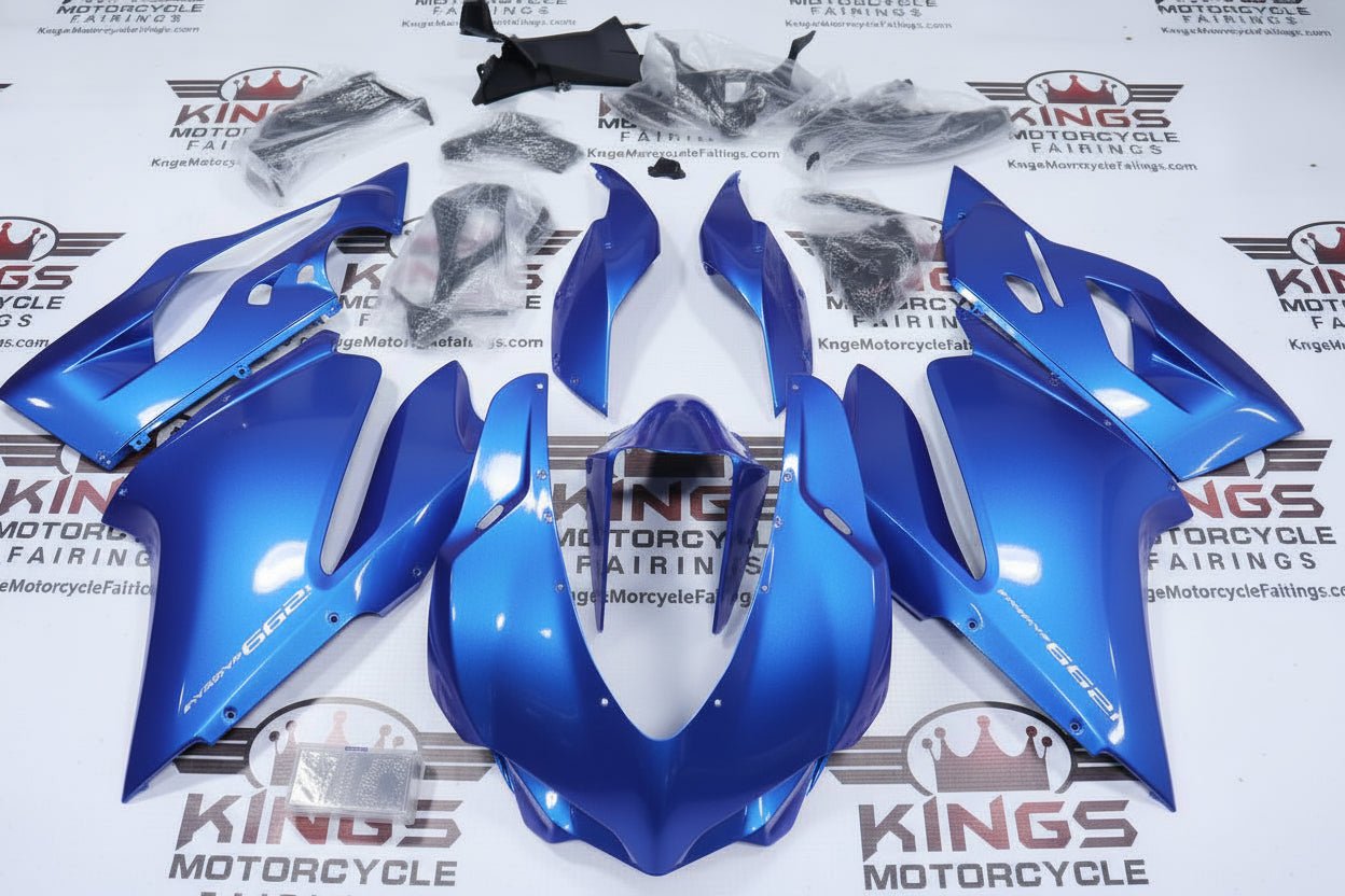 Ducati 1299 Panigale Fairing Kits (2015-2020) Blue from KingsMotorcycleFairings.com