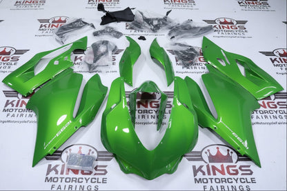 Ducati 1299 Panigale Fairing Kits (2015-2020) Green Metallic from KingsMotorcycleFairings.com