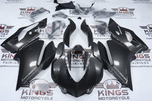 Ducati 1299 Panigale Fairings (2015-2020) Faux Carbon Fiber from KingsMotorcycleFairings.com