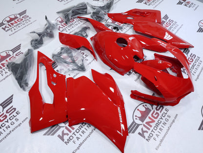 Ducati 1299 Panigale Fairings (2015-2020) Gloss Red from KingsMotorcycleFairings.com