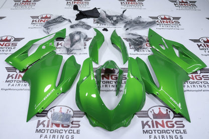 Ducati 1299 Panigale Fairings (2015-2020) Green Metallic at KingsMotorcycleFairings.com