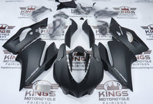 Ducati 1299 Panigale Fairings (2015-2020) Matte Black from KingsMotorcycleFairings.com