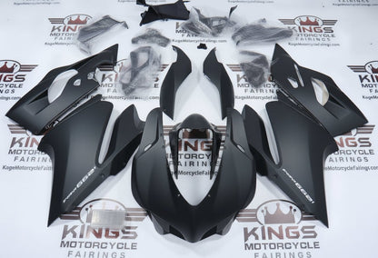 Ducati 1299 Panigale Fairings (2015-2020) Matte Black from KingsMotorcycleFairings.com