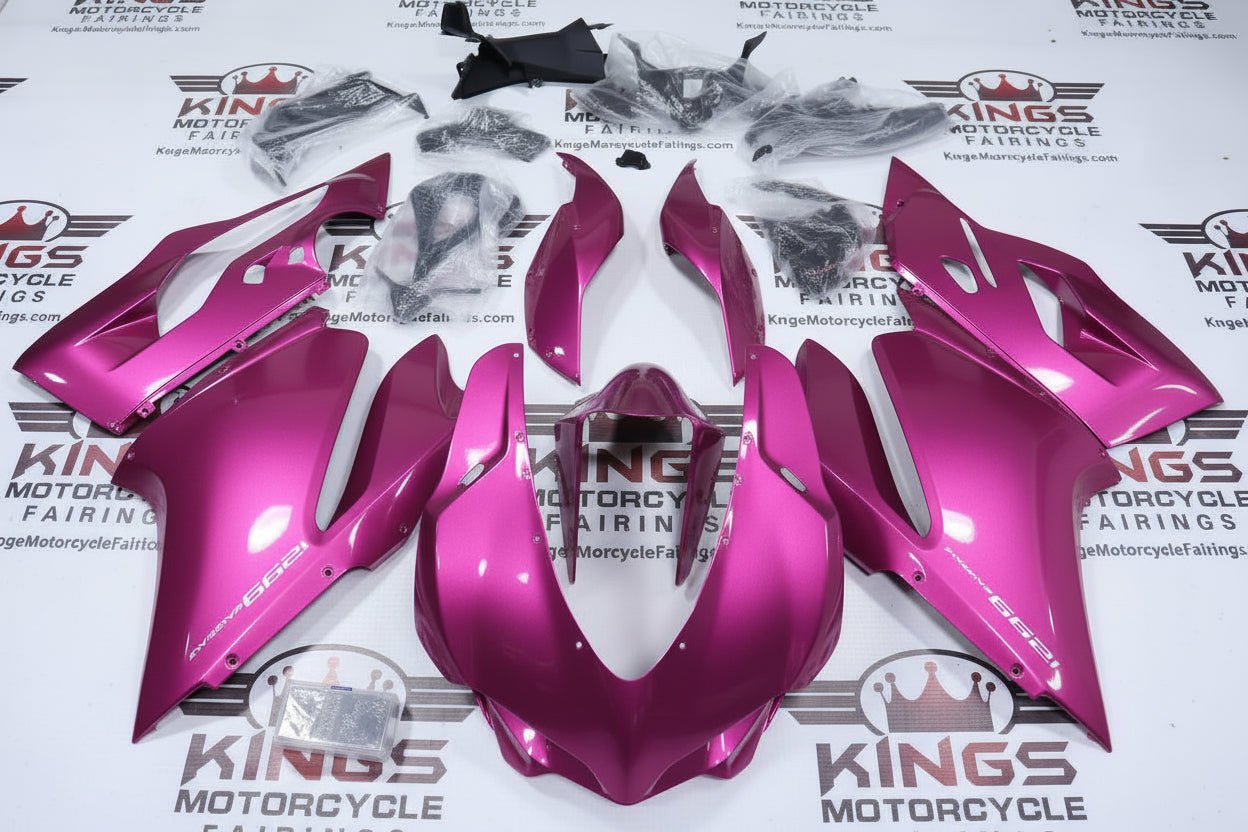 Ducati 1299 Panigale Fairings (2015-2020) Pink from KingsMotorcycleFairings.com