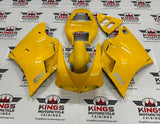 Ducati 748 (1994-2003) Dark Yellow & Silver Fairings at KingsMotorcycleFairings.com