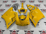 Ducati 748 (1994-2003) Dark Yellow & White Fairings at KingsMotorcycleFairings.com