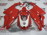 Ducati 749 Fairings (2005-2006) Red, White Classic at KingsMotorcycleFairings.com