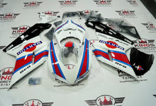 Ducati 848 (2007-2014) White, Red & Blue Martini Fairings at KingsMotorcycleFairings.com