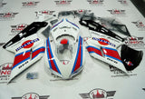 Ducati 848 (2007-2014) White, Red & Blue Martini Fairings at KingsMotorcycleFairings.com