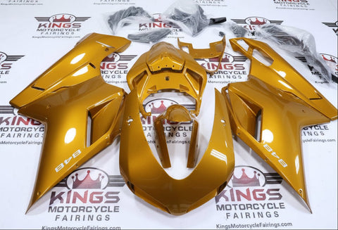 Ducati 848 Fairings (2007-2014) Gold from KingsMotorcycleFairings.com