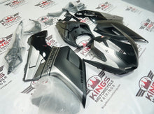 Ducati 848 Fairings (2007-2014) Matte Black, Matte Silver, Black by KingsMotorcycleFairings.com